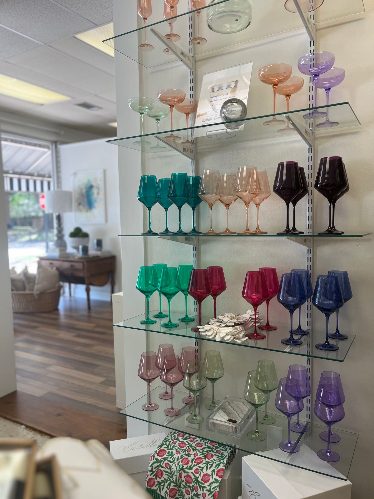 Estelle Colored Glassware