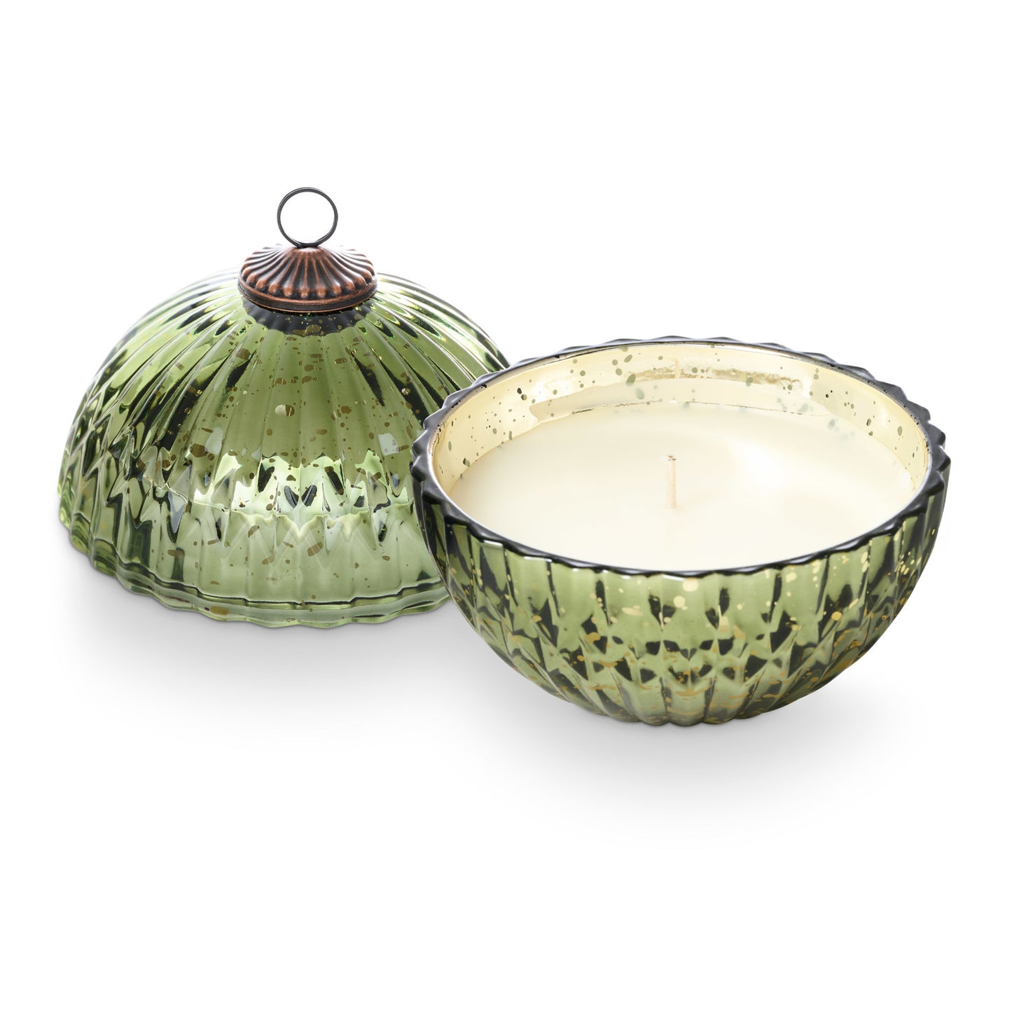 Green Balsam & Cedar Mercury Ornament Candle