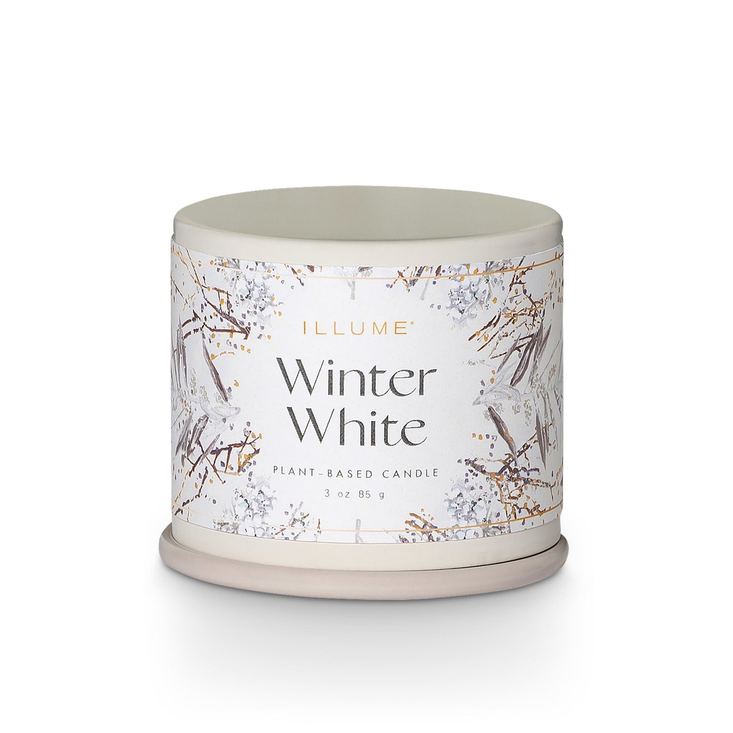 Demi Tin Candle: Winter White