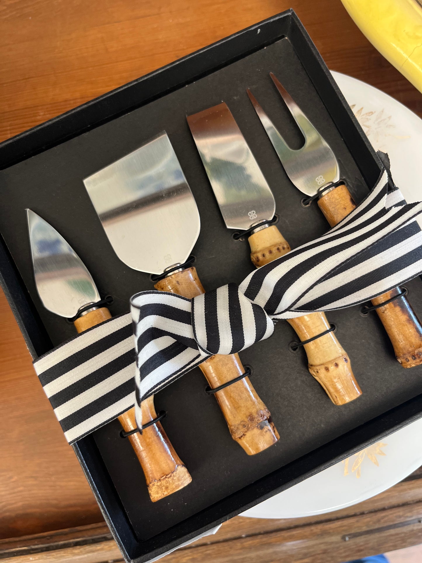 VIDA Bamboo Cheese Knife Set