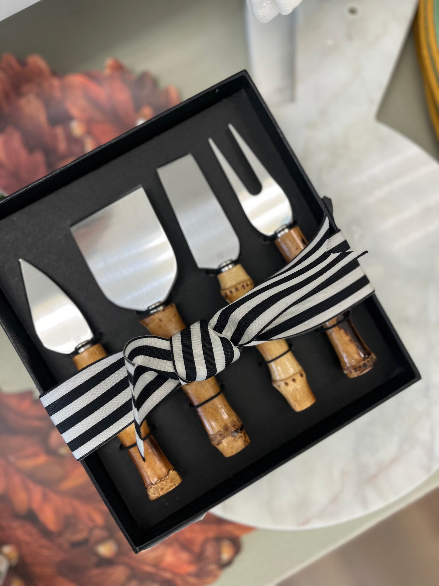 VIDA Bamboo Cheese Knife Set