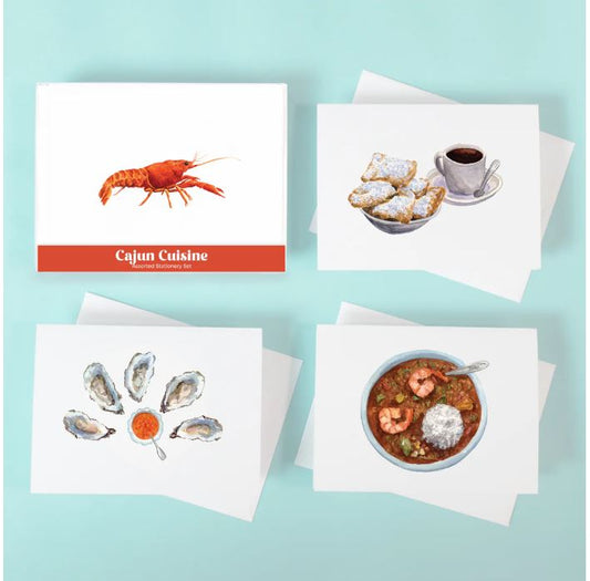 Cajun Cuisine Assorted Stationery Set