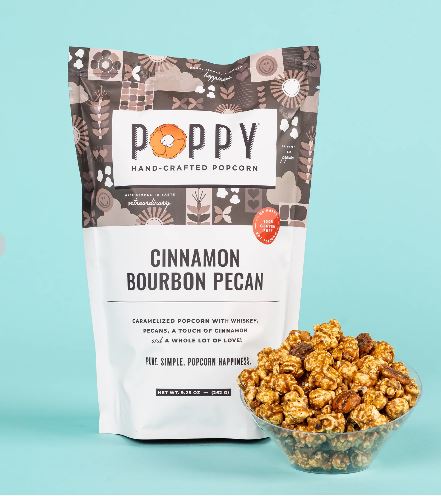 Cinnamon Bourbon Pecan Popcorn, Market Bag