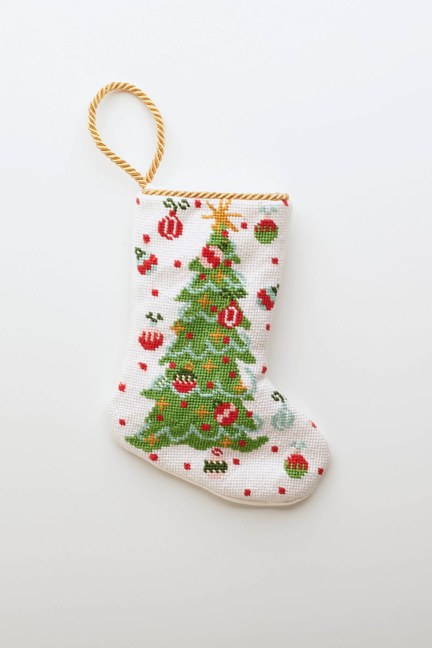 Coton Colors: Rockin Around the Christmas Tree Bauble Stocking