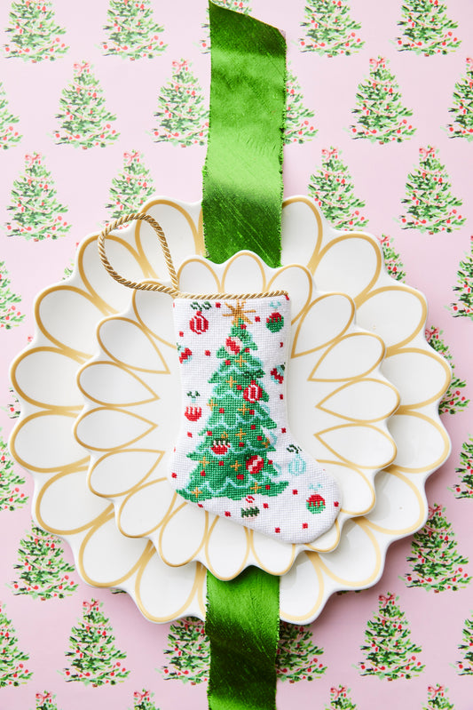Coton Colors: Rockin Around the Christmas Tree Bauble Stocking