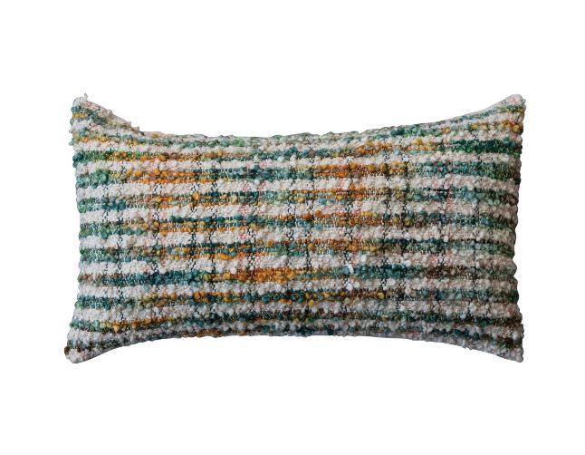 Woven Cotton Boucle Pillow