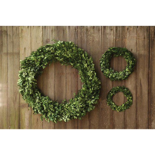 Preserved Boxwood Wreath