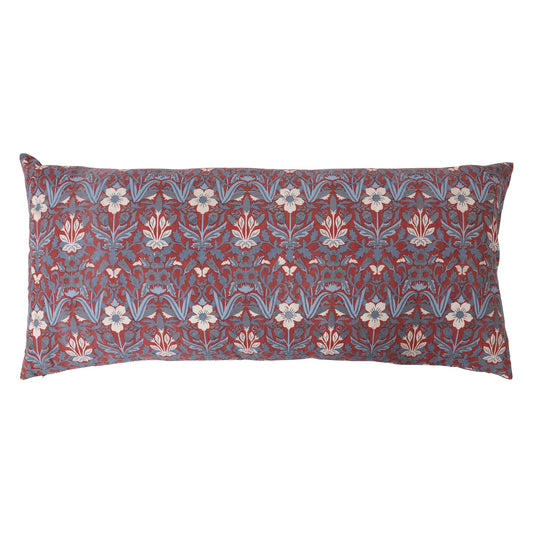 Floral Patterned Lumbar Pillow