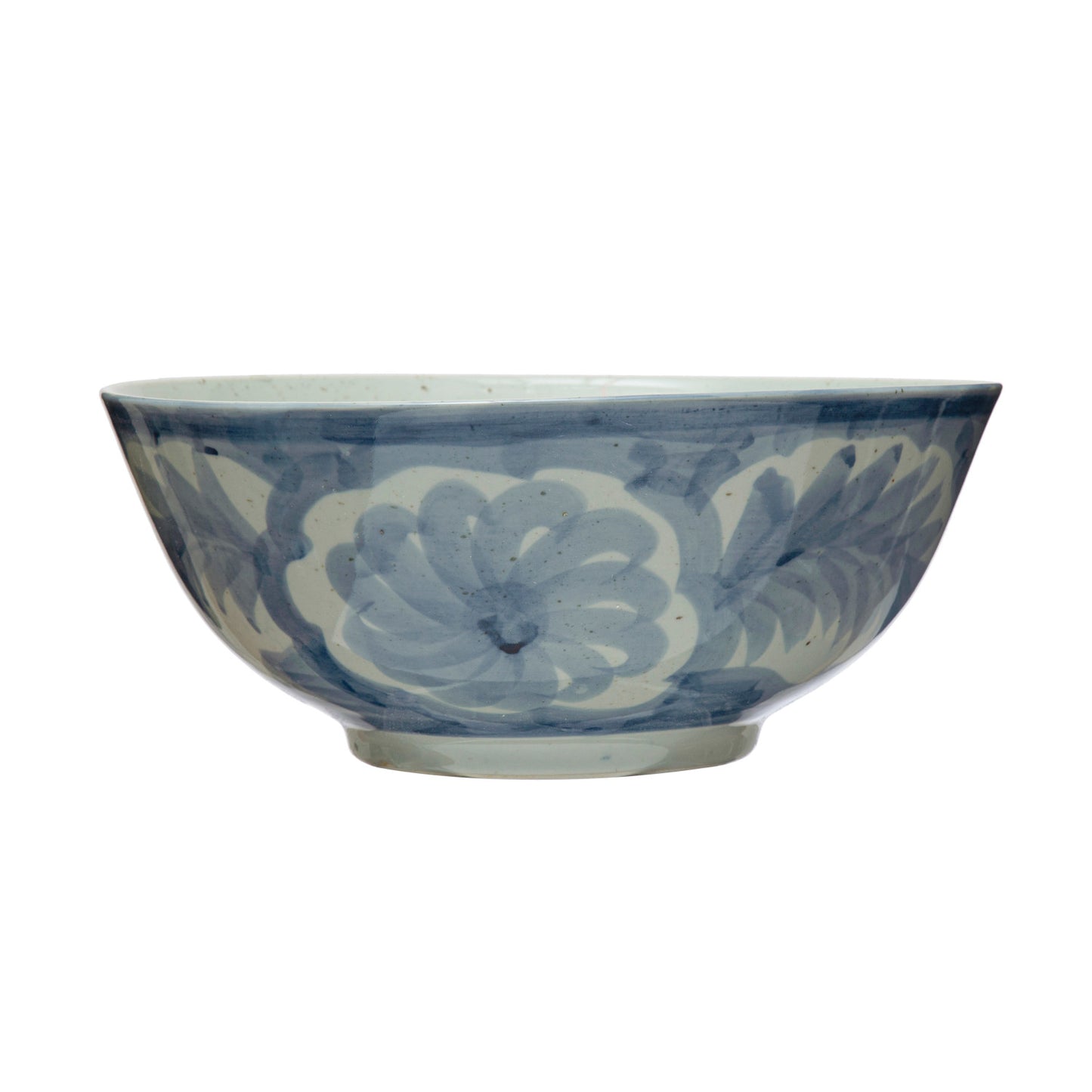 Blue & White Stoneware Bowl