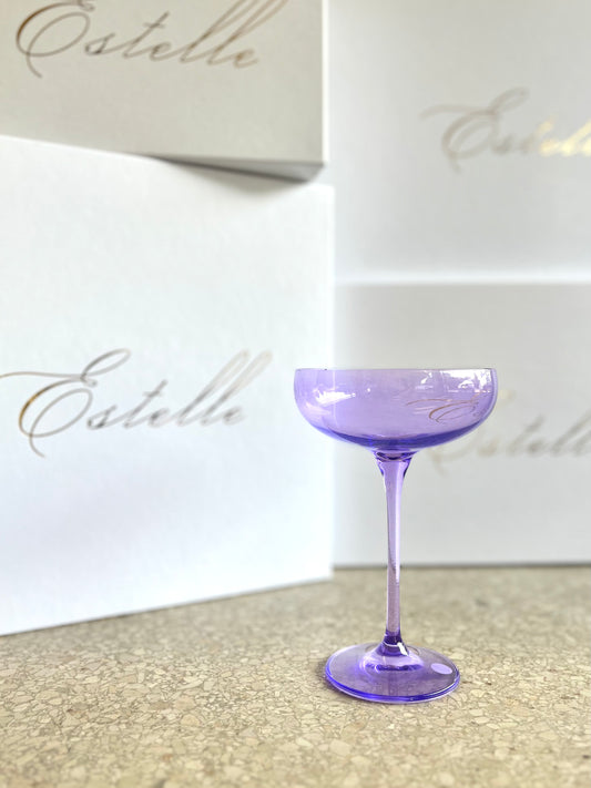 Estelle Champagne Coupe - Lavender