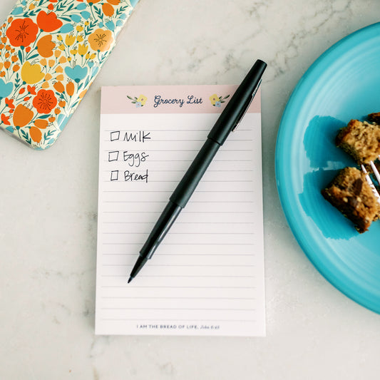 Grocery List Notepad