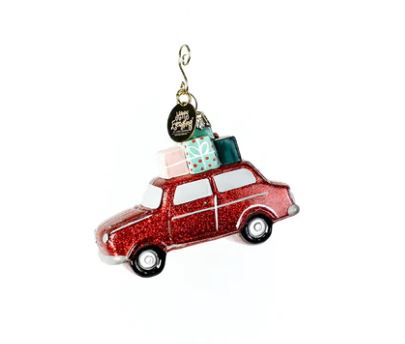 Holiday Car Shaped Ornament