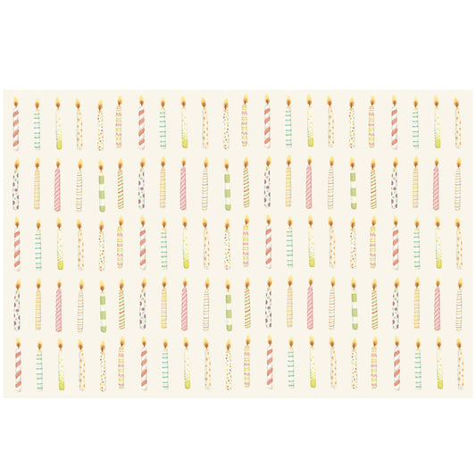 Birthday Candles Placemats
