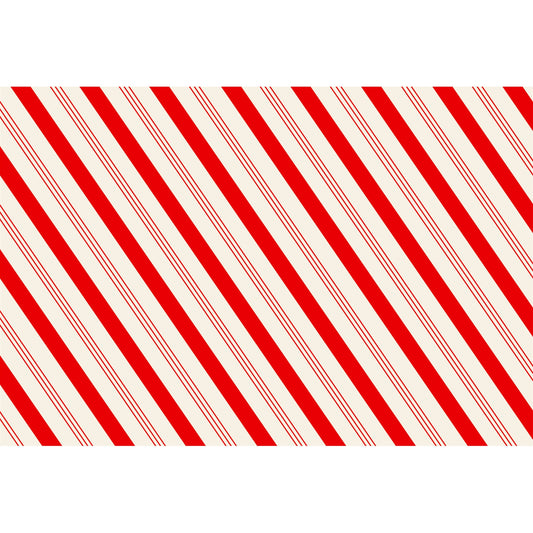 Candy Cane Stripe Placemats