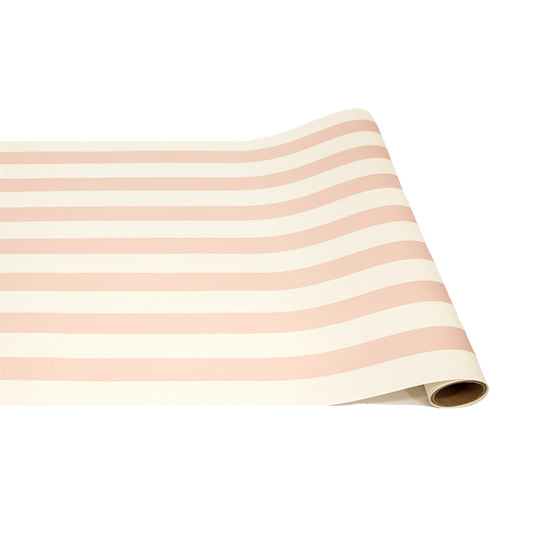 Table Runner Paper - Pink Classic Stripe