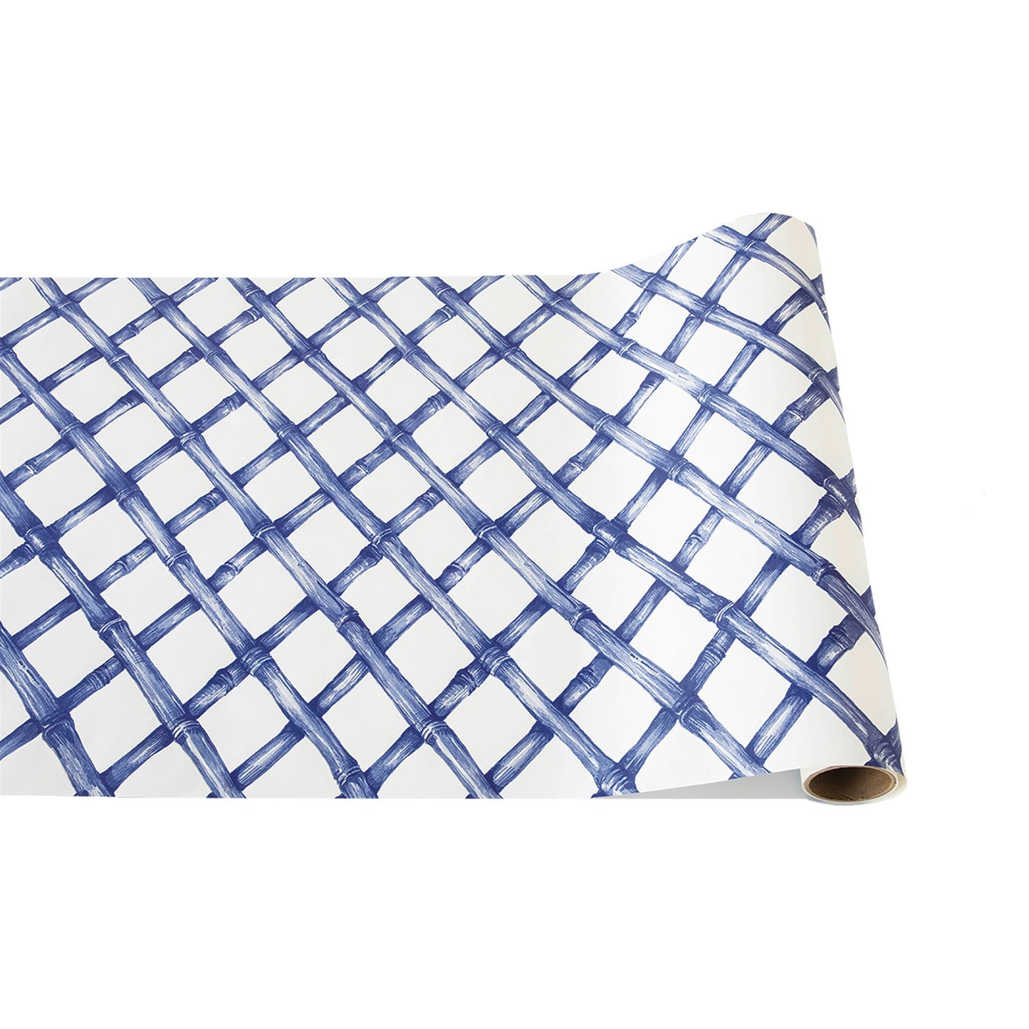 Table Runner Paper - Blue Lattice