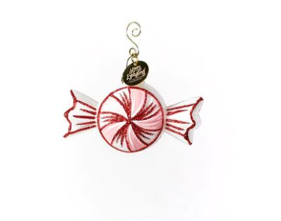 Peppermint Shaped Ornament