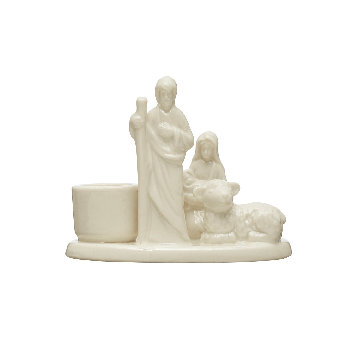 Nativity Taper Holder