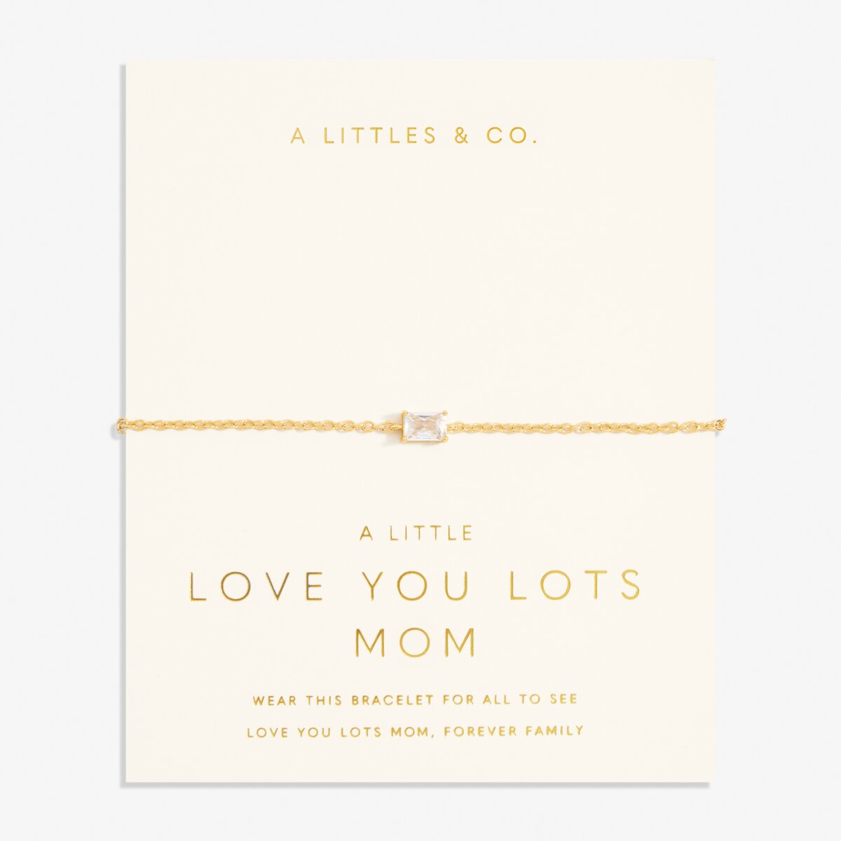 Love From Your Little Ones "Love You Lots Mom" Bracelet