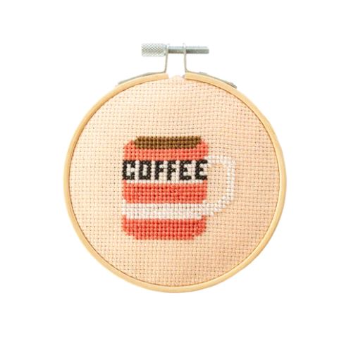 Coffee Mini Cross Stitch Kit