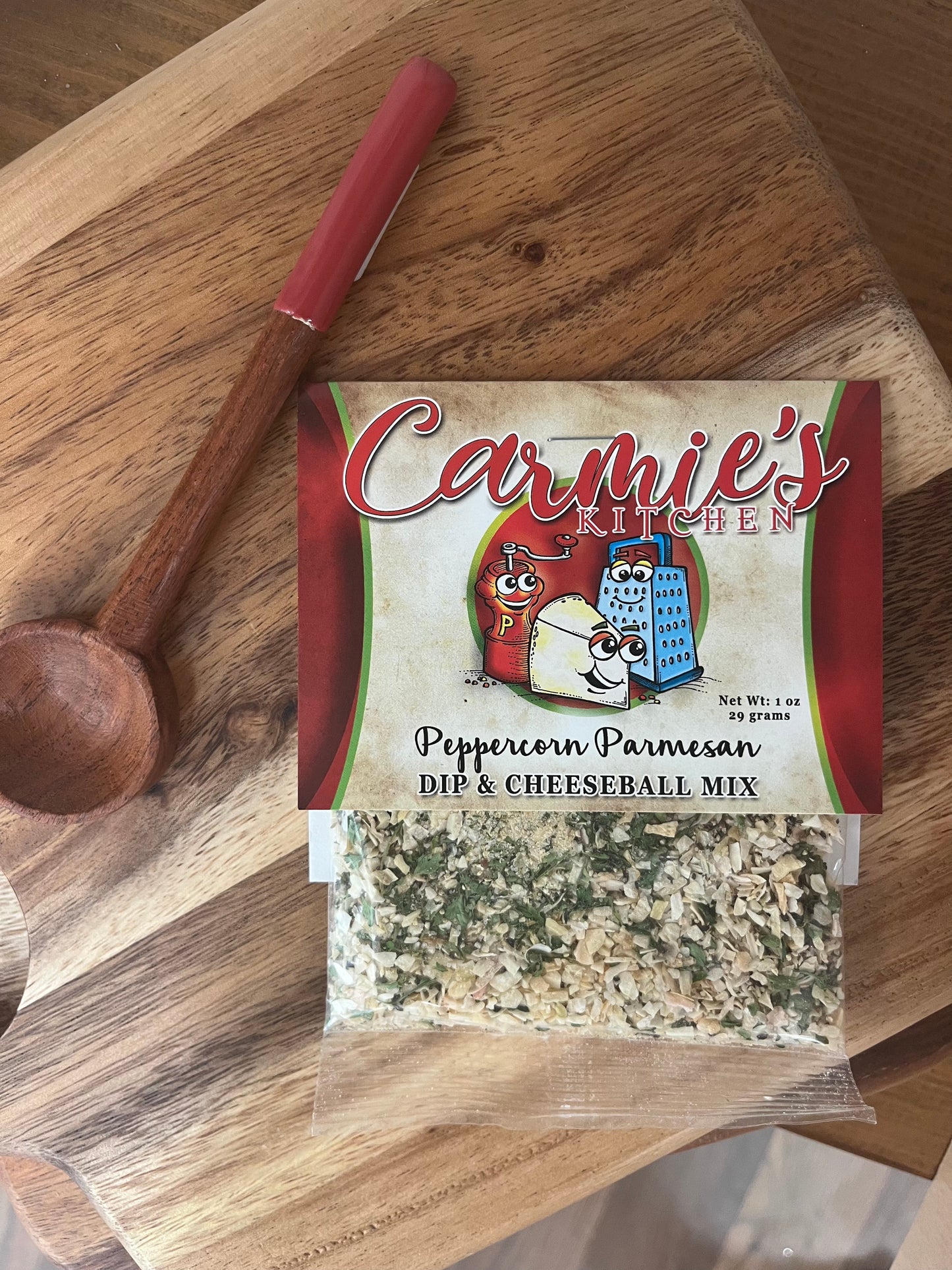 Peppercorn Parmesan Dip + Cheeseball Mix