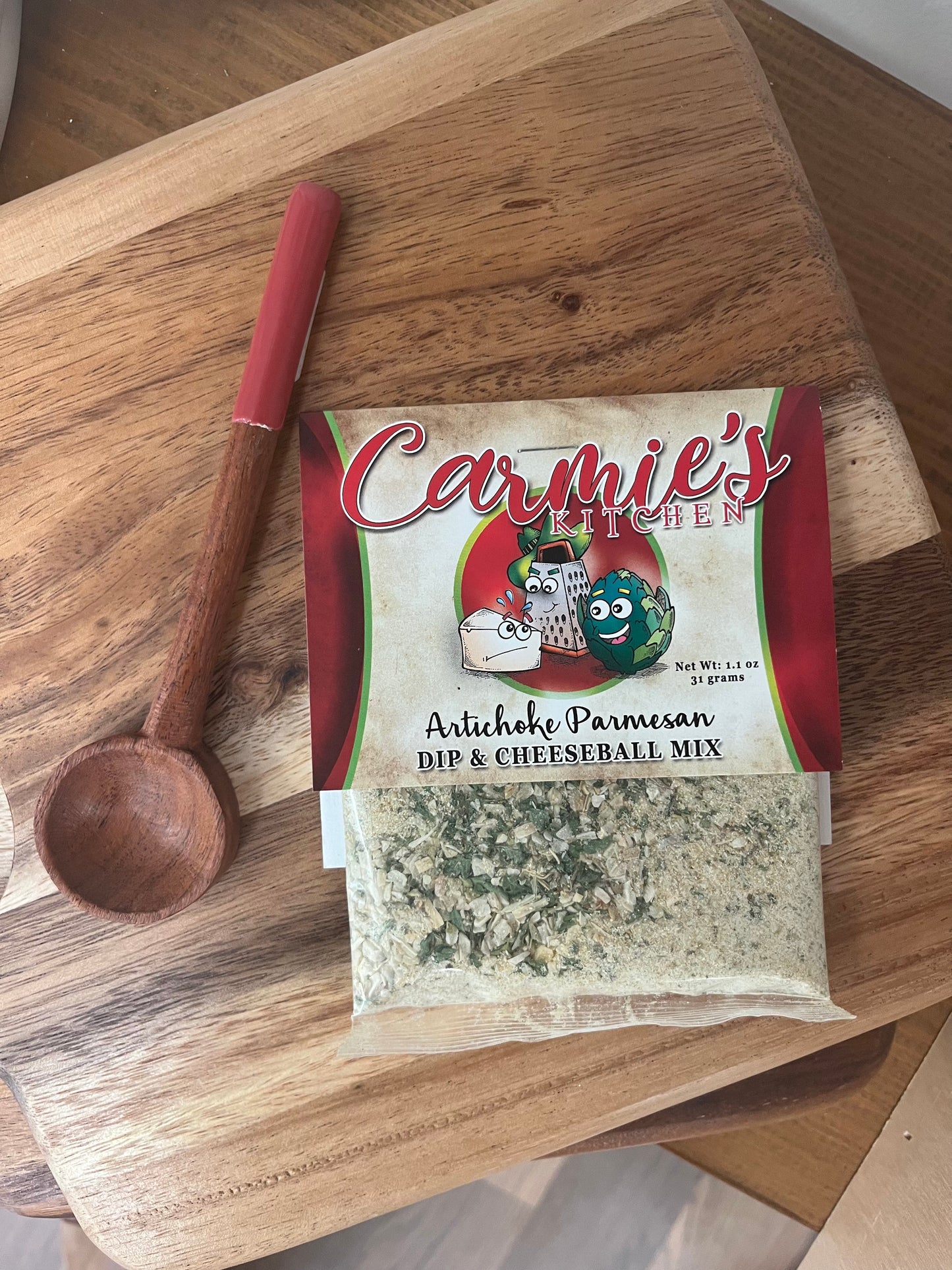 Artichoke Parmesan Dip + Cheeseball Mix