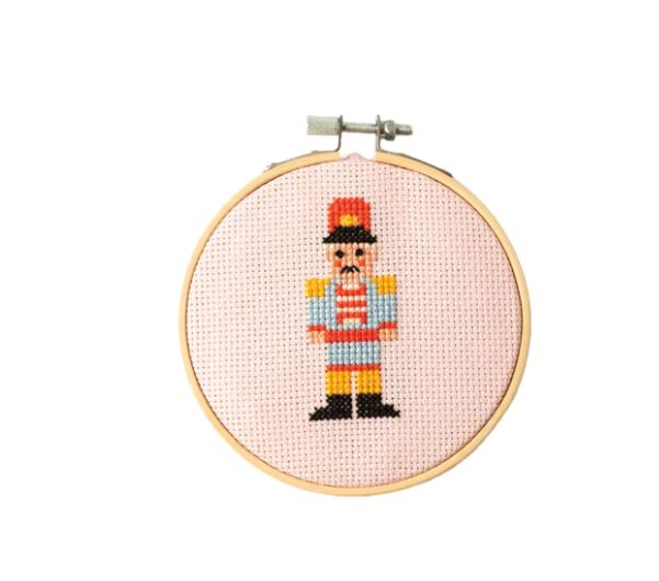 Nutcracker Mini Cross Stitch Kit