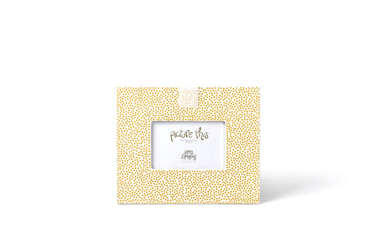 Gold Small Dot Rectangle Mini Frame