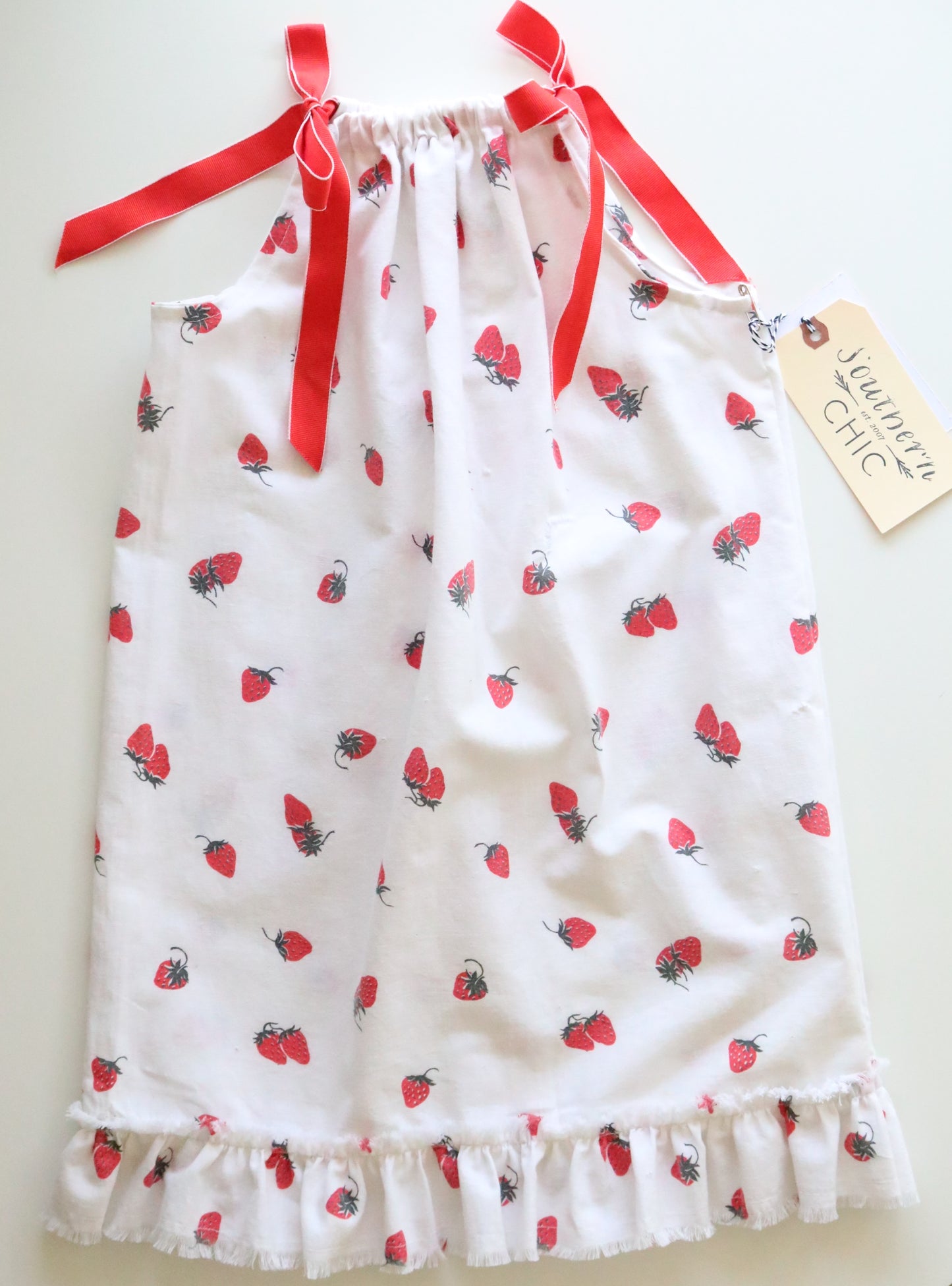 Summer Strawberry Betty Dress