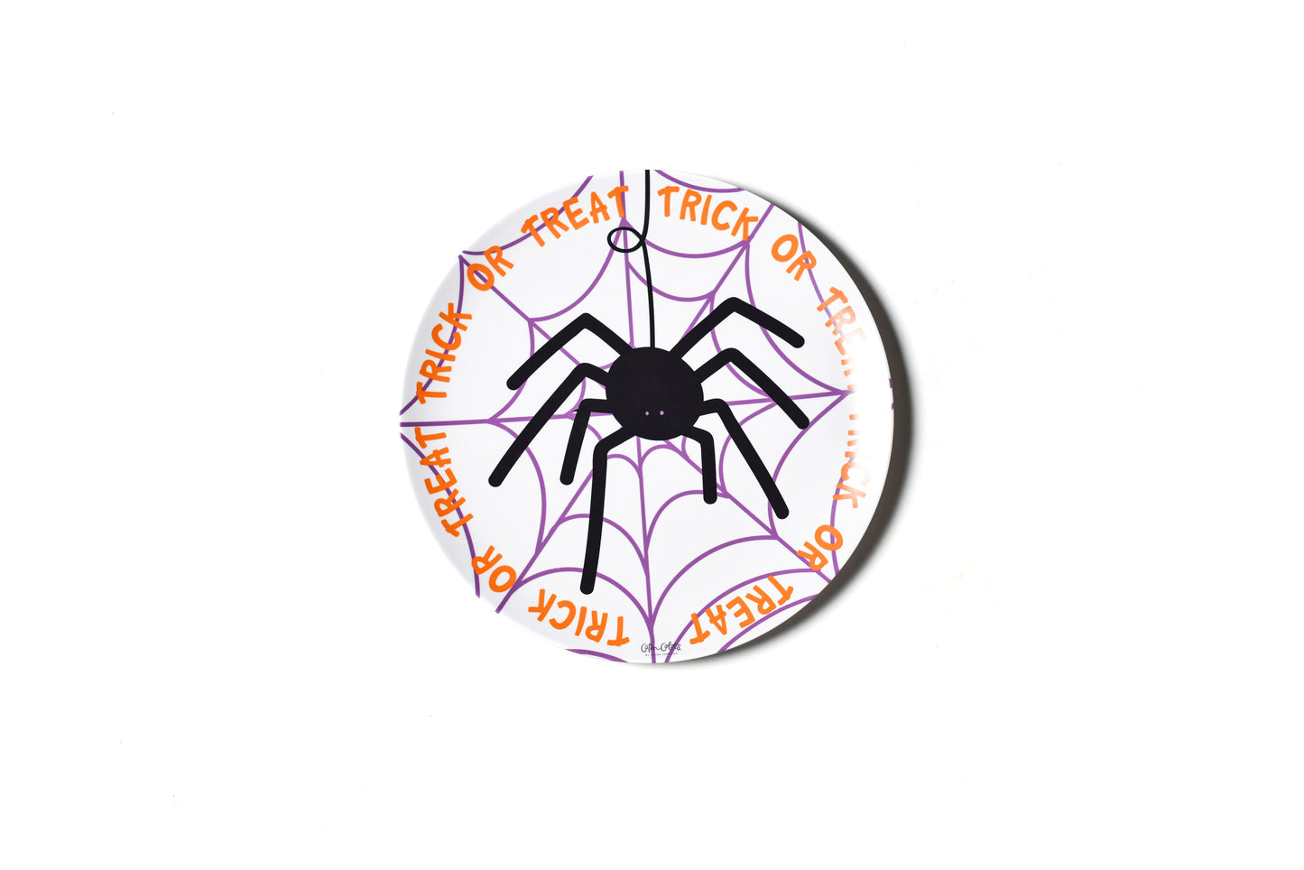 Halloween Spider Web Melamine Dinner Plate