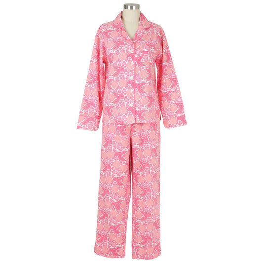 Mallory Long Sleeve Pajamas: XS