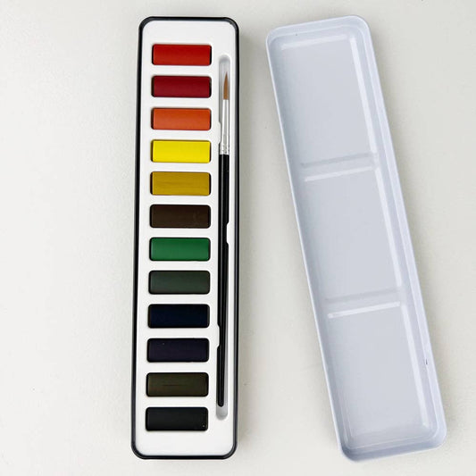 watercolor paint set