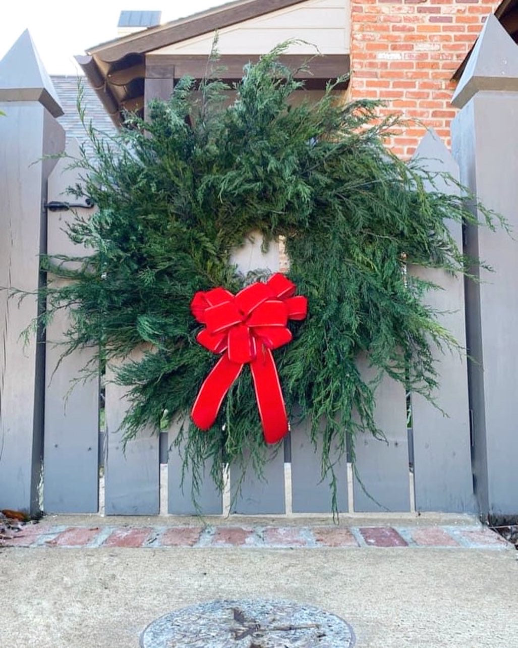 Fresh Cedar Wreath