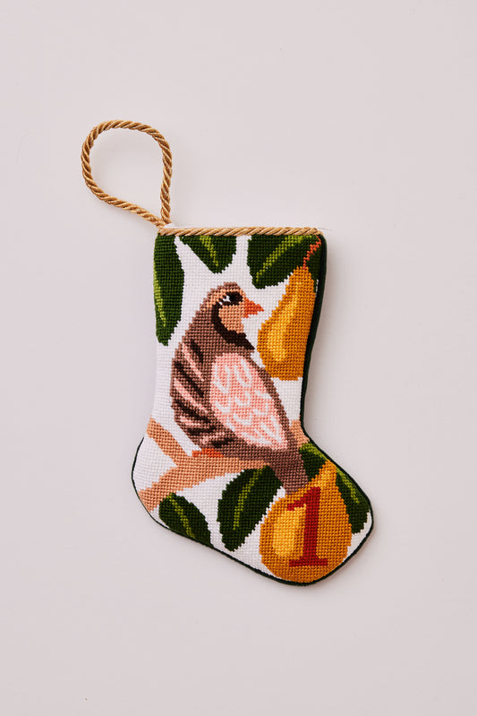 12 Days: 1 Partridge in a Pear Tree Bauble Stocking