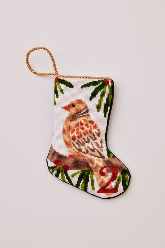 12 Days: 2 Turtle Doves Bauble Stocking