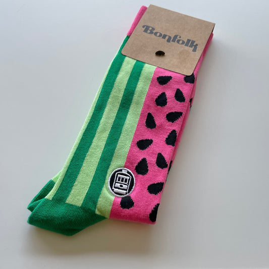 Bonfolk Watermelon Socks